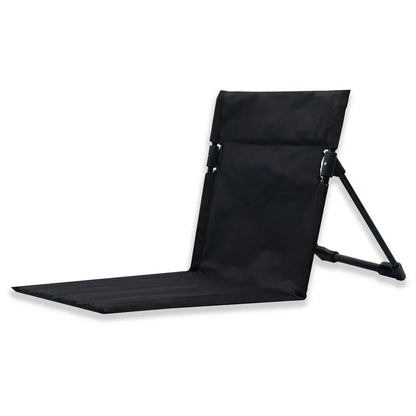Lichtgewicht Draagbare Opvouwbare Stoel - Perfect voor Kamperen, Strand en Park Leisure! Geniet van Comfort Overal met Onze Enkele Lui Rugstoel!