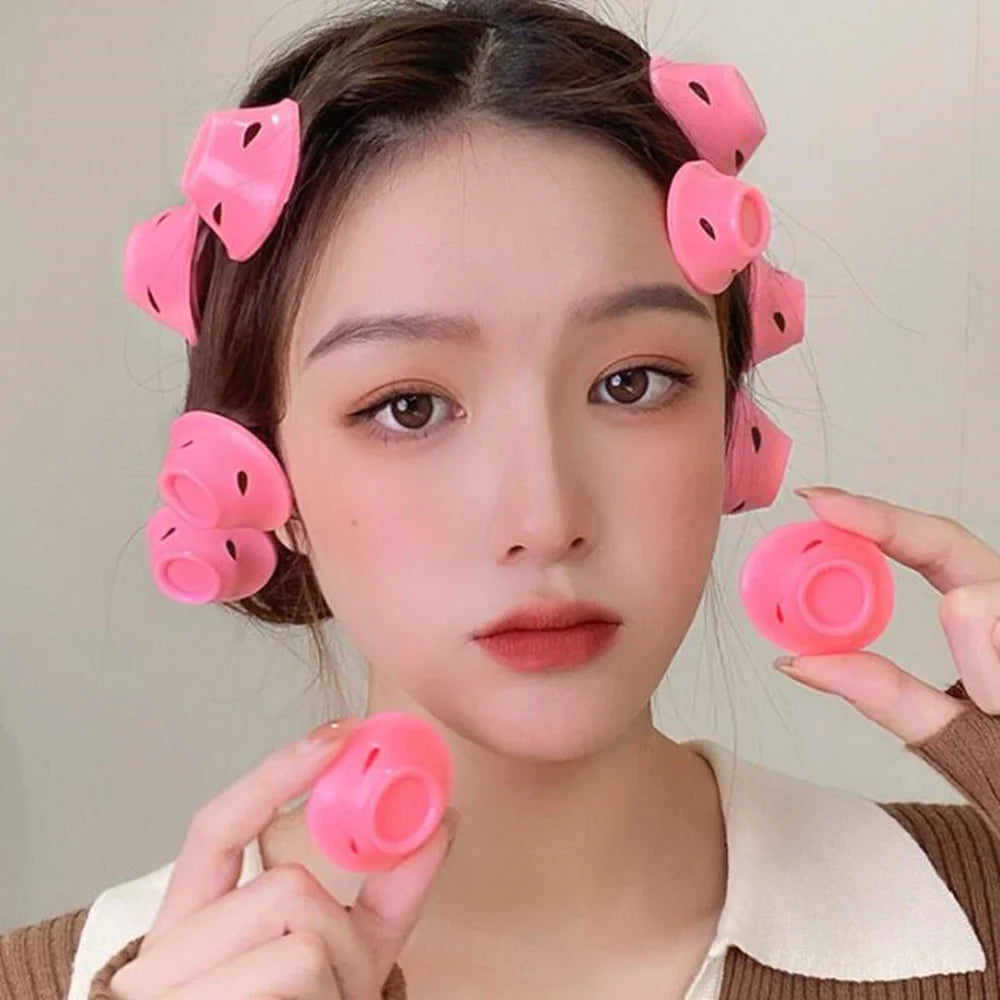 Ontdek 10 Luxe Warmtevrije Haarrollers – Moeiteloze Zachte Siliconen Rollers voor Dromerige Krullen Terwijl Je Slaapt! Perfecte Haarestylingtools voor een Prachtige Golflook!