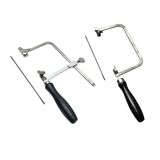 Goldschmiedesäge Set mit 12 Sägeblättern Schmuckherstellung DIY Werkzeug Laubsäge