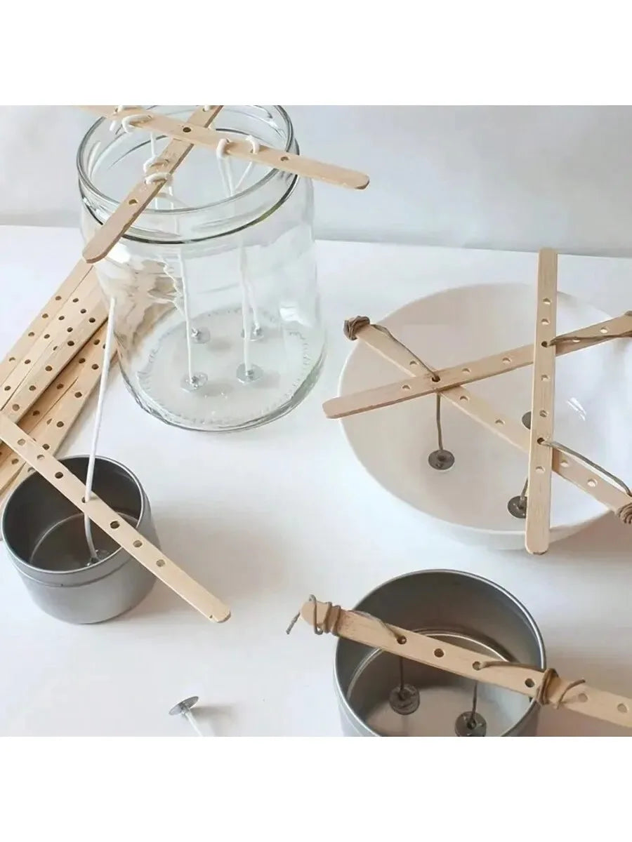 Candle Wick Holders For DIY Candle Making 7in Candle Wick Holder 7 Holes Wick Centering Tool For Candle Making Wick Setter