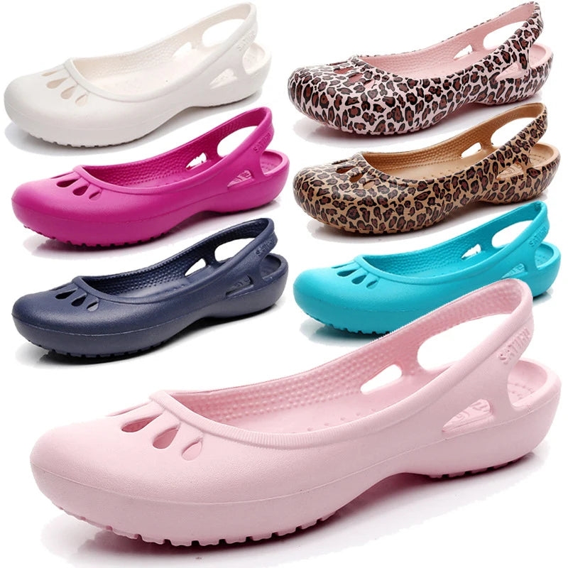 Dames Zomer Satihu Gecertificeerde Lichtgewicht Antislip Klompen Sandalen – Perfect voor Verpleegkundigen, Buitensporten en Stranddagen!