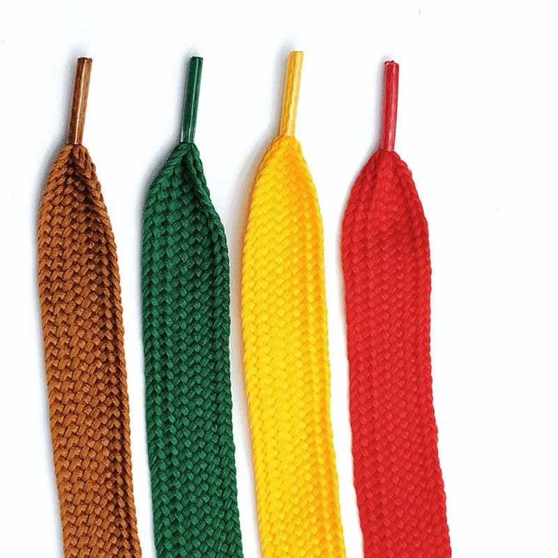 Stijlvolle Platte Veters voor Casual Sneakers - Perfect voor zowel Mannen als Vrouwen - Verkrijgbaar in Meerdere Lengtes: 100/120/140/160CM!
