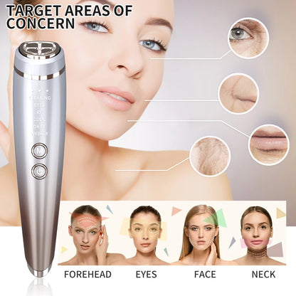 Revitaliseer uw huid met onze RF gezichtsliftingmachine - Schoonheidsinstrument voor thuis voor hoge frequentie massages, HIFU gezichtlifting en het strakken van de ogen!