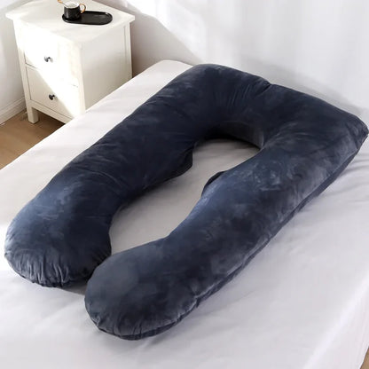 Luxueus 120x70 cm Zwangerschapskussen voor Ultiem Comfort - Ideaal voor Zwangere Vrouwen & Perfect voor Borstvoeding en Slaap!