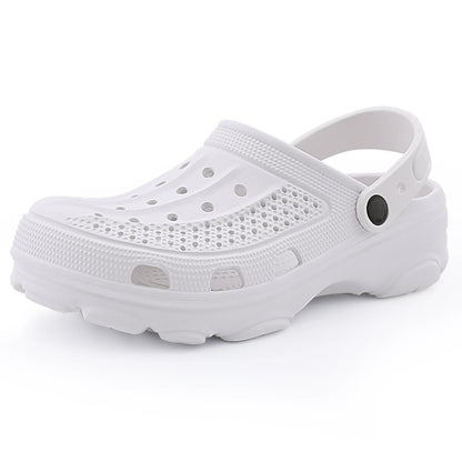 Comwarm Heren Ademend Klompen en Sandalen - Comfortabele Antislip Strand- en Tuinvoetwear voor Binnen- en Buitensporten