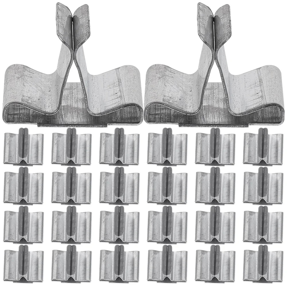 100pcs Metal Candle Wick Tabs Base Clips Universal Wick Holders for DIY Candle Making Supplies