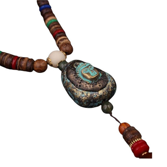 Vintage Sandelhout Ketting