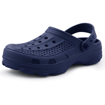 Comwarm Heren Ademend Klompen en Sandalen - Comfortabele Antislip Strand- en Tuinvoetwear voor Binnen- en Buitensporten