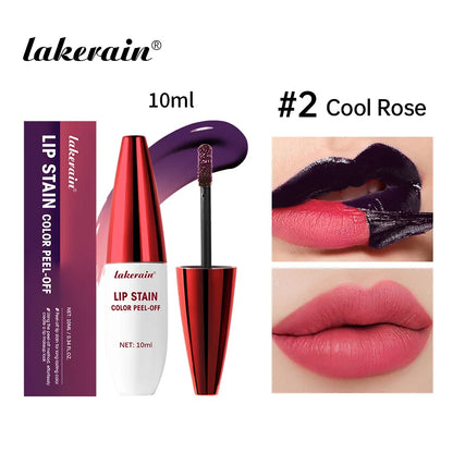 Peel Off Matte Lipstick for Lips 24 Hours Waterproof Long Lasting-6