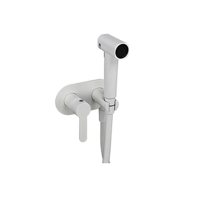 Luxueuze Messing Handdouche Bidet Sprayer met Warm en Koud Water Mengkraan - Stijlvolle Zwart Gouden Afwerking voor Ultieme Hygiëne en Comfort