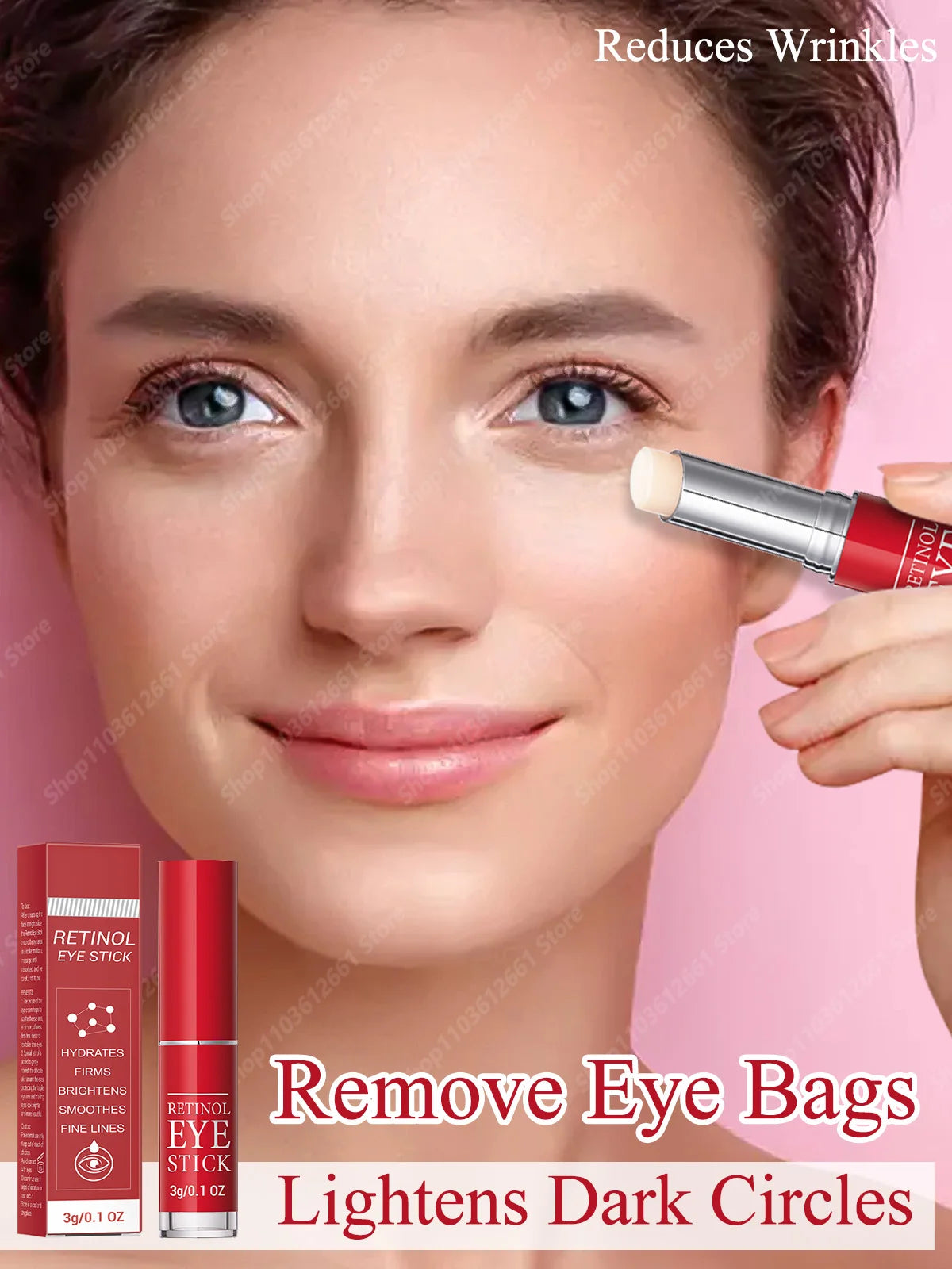 Revitaliseer je ogen: Luxe anti-verouderingscrème om rimpels, opgezwollen tassen en donkere kringen te bannen - Hydraterende, verhelderende huidverzorging!