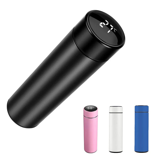 Slimme LCD-Touchscreen Thee Infuser Thermos - Draagbare Waterfles Reisbeker voor Warme of Koude Dranken