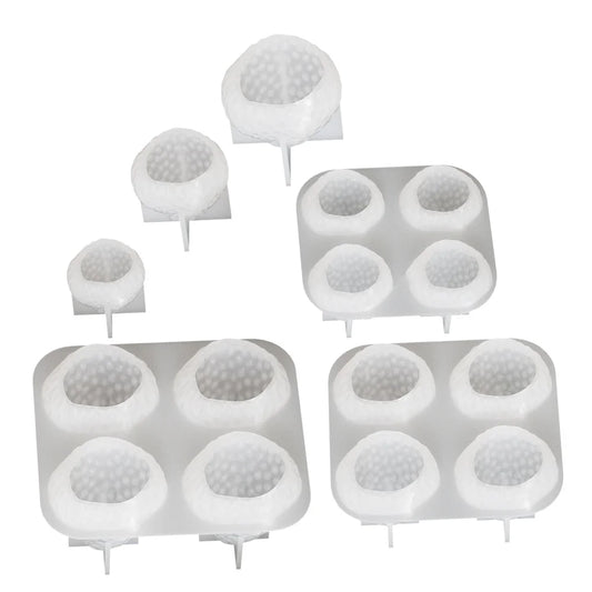 Strawberry Candle Silicone Mold | Berry Shaped Mold for Candle & Wax Making | Small Medium Large Sizes