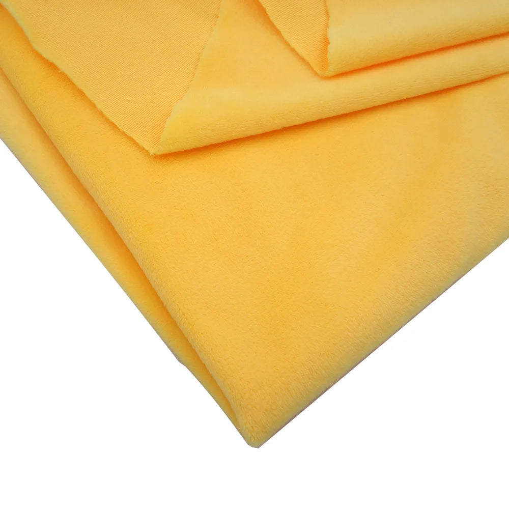 Super Soft Plush Minky Fabric Solid Color Fleece for Dolls Toys DIY Sewing Patchwork Home Textile