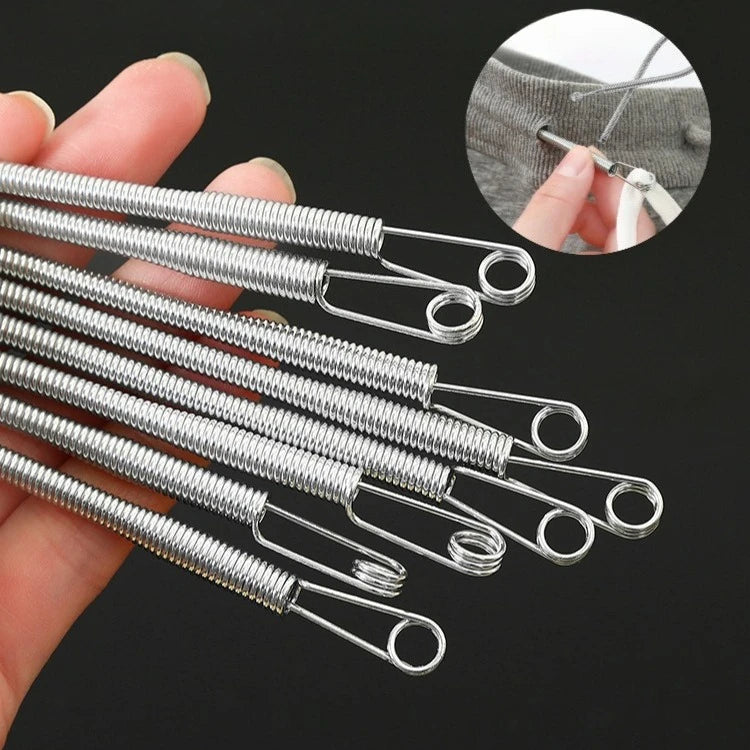 Enfile-cordon flexible en acier outil couture lacet capuche pantalon DIY mercerie