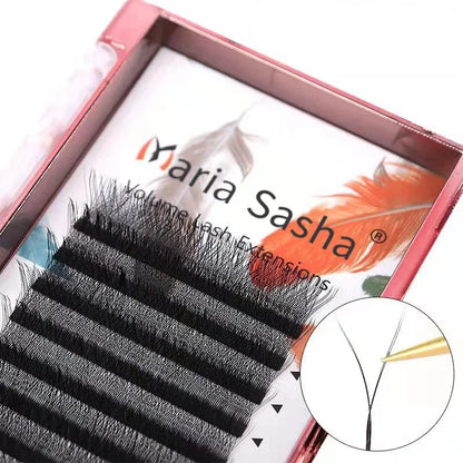 Luxueuze MARIA YY Volume Wimperextensions - M/L Krul Y Draad 7mm Russische Wimperbundels voor Private Label Make-up Benodigdheden - Groothandel Schoonheidsessentials