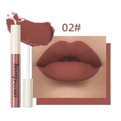 Velvet Matte Vloeibare Lipstick - Waterdicht, Langdurig, Overdrachtsbestendig, Niet-Plakkerig voor Perfecte Draagduur gedurende de Hele Dag