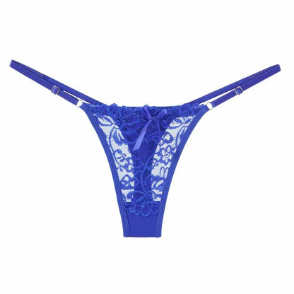 Sexy Lingerie Culotte van Verstelbare Kant voor Vrouwen, Lage Taille en Ademend