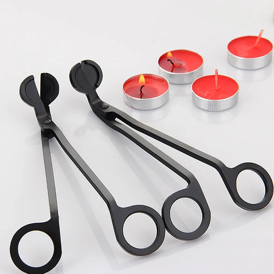 Candle Wick Trimmer Scissors Wick Shears for Jar Candles Wick Cutting Tool Candle Care Accessory