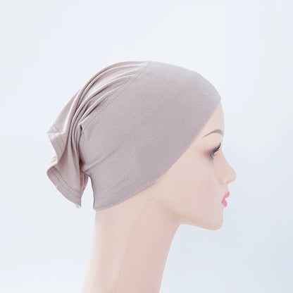 Chic en Stijlvol 56-Kleurige Vrouwen Binnen Hijab Tube Muts - Premium Bamboe Jersey Onderheadscarf voor Moslim Mode