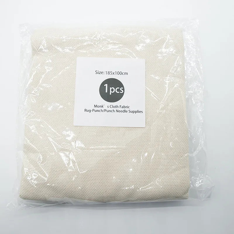 Cotton Embroidery Fabric Punch Needle Cloth Sewing Fabric for Needlework DIY Handmade Crafts
