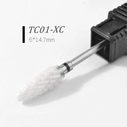 Premium Keramische Vijlbits - Elektrische Pedicure & Manicure Polijstgereedschap voor Moeiteloos Nagelart & Cuticle Verzorging