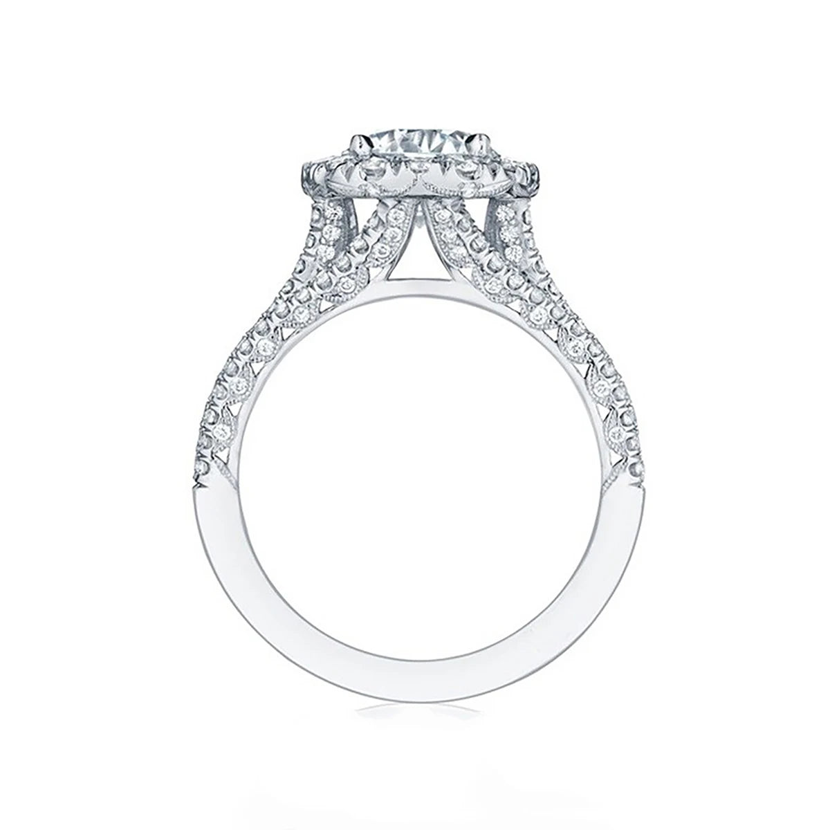 Elegante Moonso Aankomst Gouden en Zilveren Verlovingsring voor Vrouwen - Perfecte Verjaardagsgeschenk en Groothandel Sieraad R8444b