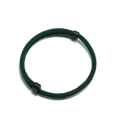 Stijlvolle Verstelbare Rode Draad Armband voor Stellen - Perfect voor Lovers, Minimalisten, Yoga- en Meditatie Enthousiastelingen