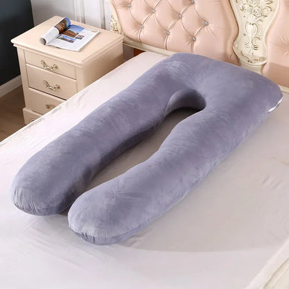 Luxueus 120x70 cm Zwangerschapskussen voor Ultiem Comfort - Ideaal voor Zwangere Vrouwen & Perfect voor Borstvoeding en Slaap!