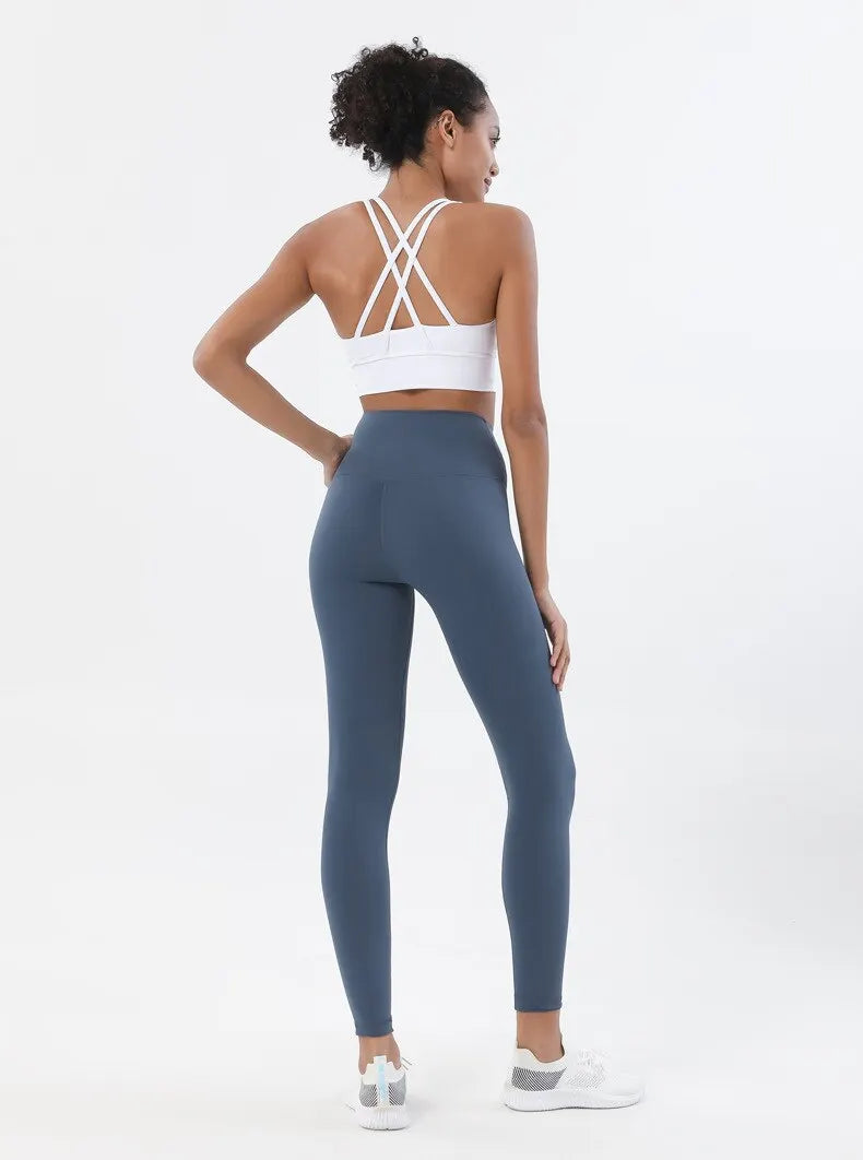 Stijlvolle Dames Fitness Yoga Bh's - Ademend Racerback Sport Bh voor Ultiem Comfort en Prestaties in de Gym