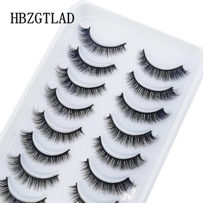 Verhoog je uitstraling met 10 paar luxe natuurlijke lange 3D nerts valse wimpers - Perfect voor make-up liefhebbers!