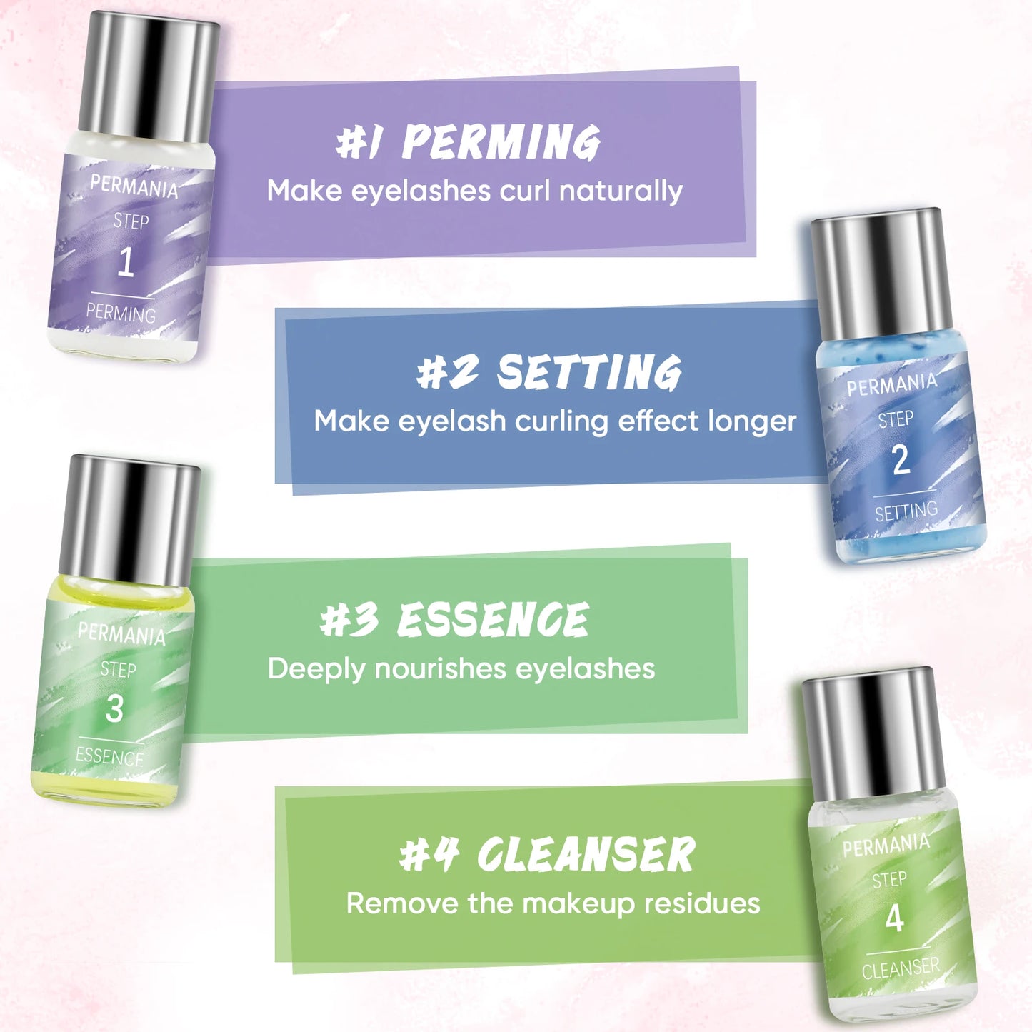 Verhoog je look met de PERMANIA Wenkbrauw Laminatie & Wimper Lift Kit - Alles-in-één Cruelty-Free Wenkbrauw Permanent Oplossing met Essentiële Gereedschappen & Accessoires!