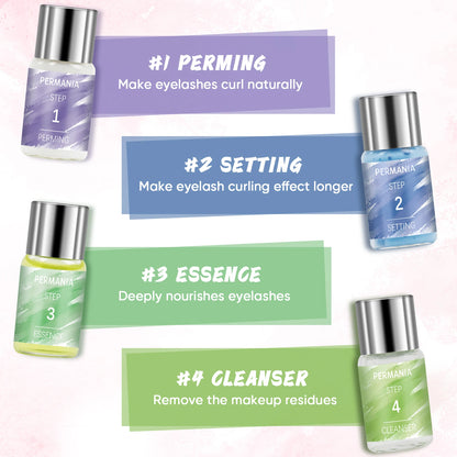 Verhoog je look met de PERMANIA Wenkbrauw Laminatie & Wimper Lift Kit - Alles-in-één Cruelty-Free Wenkbrauw Permanent Oplossing met Essentiële Gereedschappen & Accessoires!