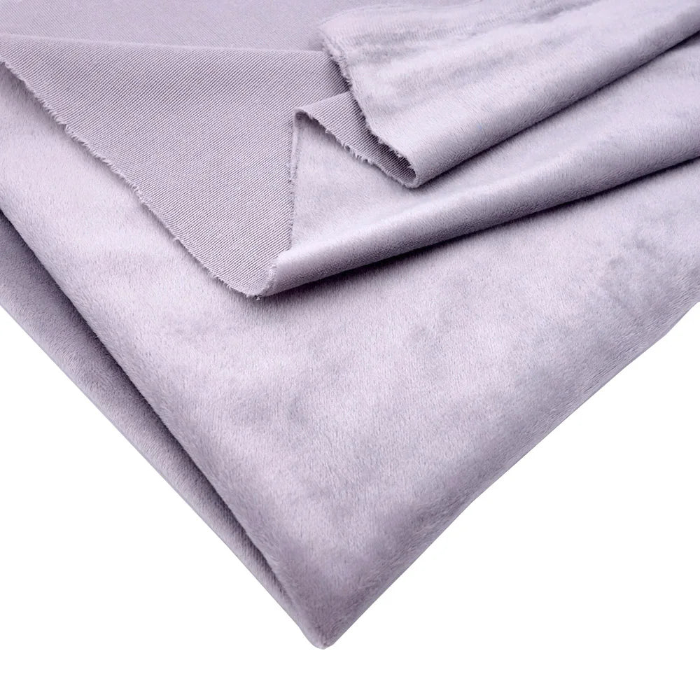 Super Soft Plush Minky Fabric Solid Color Fleece for Dolls Toys DIY Sewing Patchwork Home Textile
