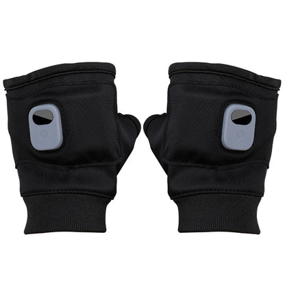 Ultieme Oplaadbare Touchscreen Verwarmde Handschoenen - 360° Warmte voor Buiten Hiking en Fietsen, Vingerloze Ontwerp voor Maximale Behendigheid!
