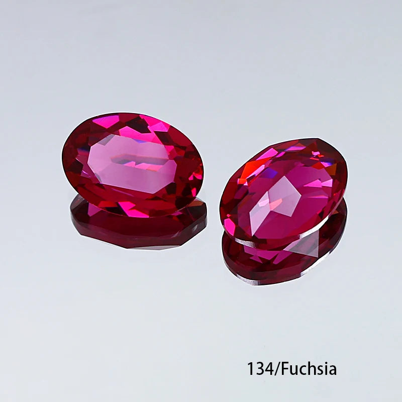 Oval K9 Crystal Pointback Rhinestones 10x14mm 13x18mm Glass Fancy Stones for Jewelry Making Nail Art Garment Decor