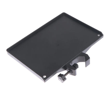 Veelzijdige Haartray voor Tripod Pruikstandaard - Moeiteloze Haarpruikgereedschappen, Inclusief Haakclips, Schaar, Kam en Kaarthouder!