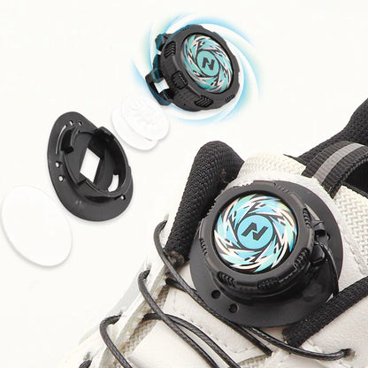 Revolutionaire Elastische Veters Zonder Knoop met Draaiende Gesp - Perfect voor Volwassenen en Kinderen! Dikke Ronde Ontwerp voor Comfortabele Sneakers.