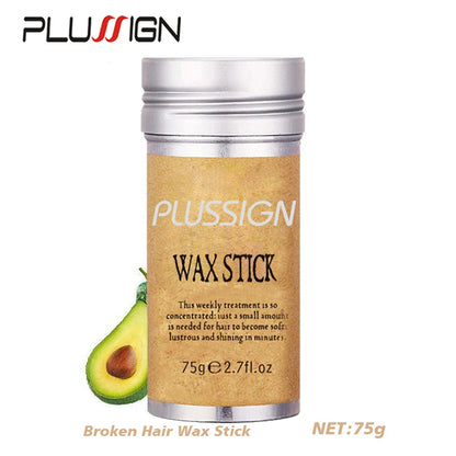 75g Haar Styling Wax Stick - Frizz Controle Gel voor Pluizig Haar - Perfect voor Kinderen, Mannen en Vrouwen