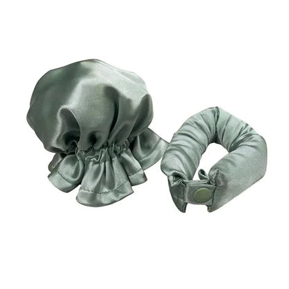 Revolutionaire Hittevrije Krulstaaf: Luxueuze Zijde Krullen zonder Hitte - Zachte Haarrollers en Comfortabele Slaapband voor Makkelijke Haarstyling!