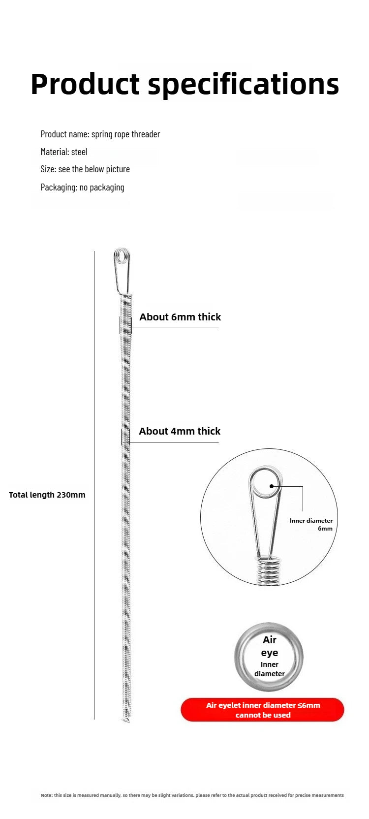 Enfile-cordon flexible en acier outil couture lacet capuche pantalon DIY mercerie