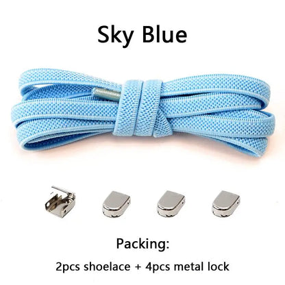 Moeteloze Elastische Geen-Knoop Veters voor Sneakers - Perfecte Pasvorm voor Kinderen en Volwassenen!