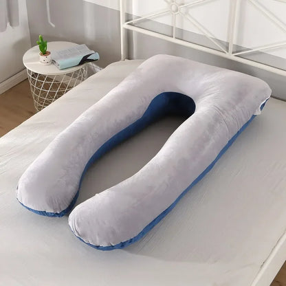 Luxueus 120x70 cm Zwangerschapskussen voor Ultiem Comfort - Ideaal voor Zwangere Vrouwen & Perfect voor Borstvoeding en Slaap!