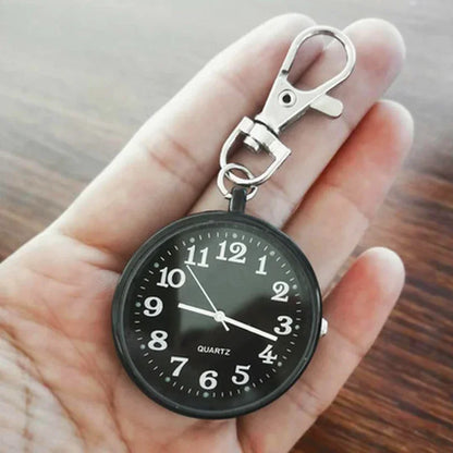 Charmante Vintage Pocket Watch Sleutelhanger Afstandsbediening Klok – Perfect voor Studenten en Medische Professionals!