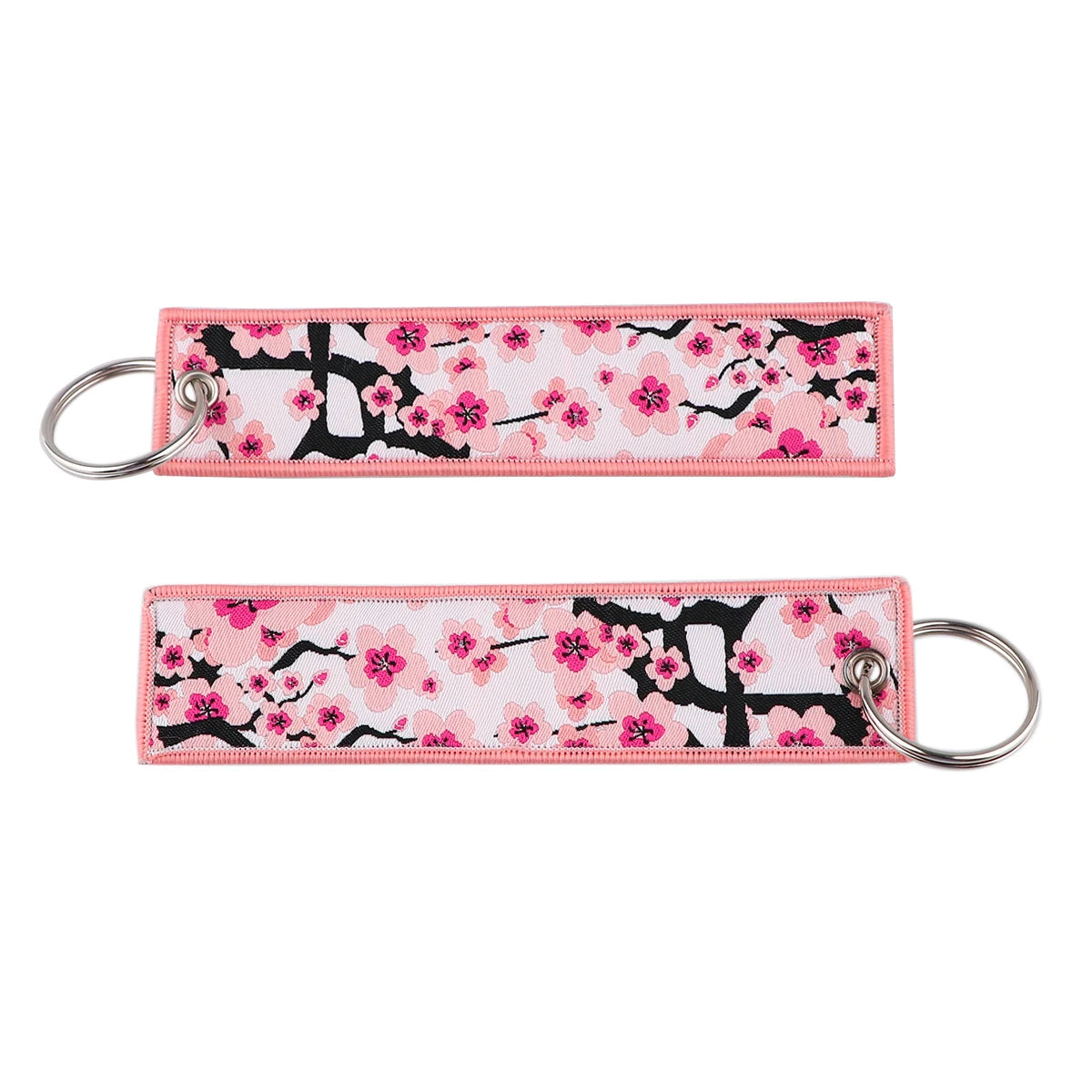 Stijlvolle Japanse Anime Geborduurde Sleutelhangers – Perfecte Sleuteltags voor Motorfietsen, Auto's en Rugzakken – Trendy Sleutelhanger Cadeaus voor Vrienden!