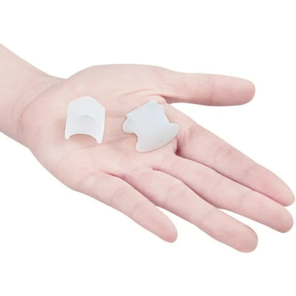Set van 2 Siliconen Gel Tussenschoenen - Ideaal voor Voetverzorging, Bunionverlichting en Perfecte Pedicure!