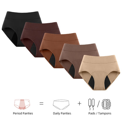 Ultra-absorberende 3-laags menstruatieonderbroek voor ultiem comfort - Ademend, waterdichte slips perfect voor zwangerschap en incontinentie
