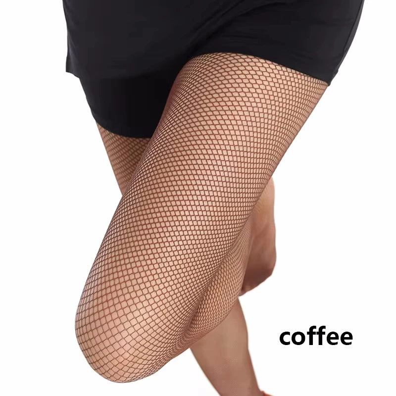 Elegante Naadloze Visnet Panty voor Dames - Perfect voor Latin Dans, Samba en Tango! Ideale Collants Panty voor dagelijks gebruik