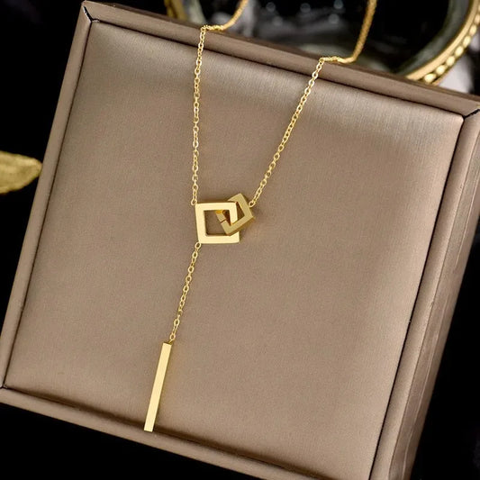 Elegante Bloem Hart Hanger Ketting - Premium 316L Titanium Stalen Sieraden voor Meisjes