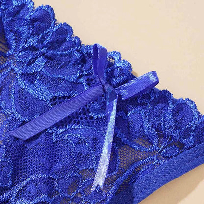 Sexy Lingerie Culotte van Verstelbare Kant voor Vrouwen, Lage Taille en Ademend